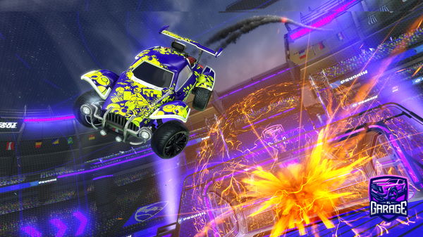 A Rocket League car design from HalalxJalal