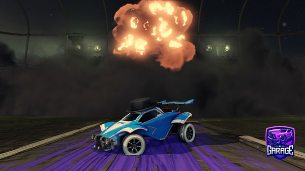 A Rocket League car design from superchitarra