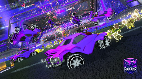 A Rocket League car design from sjsharkie777