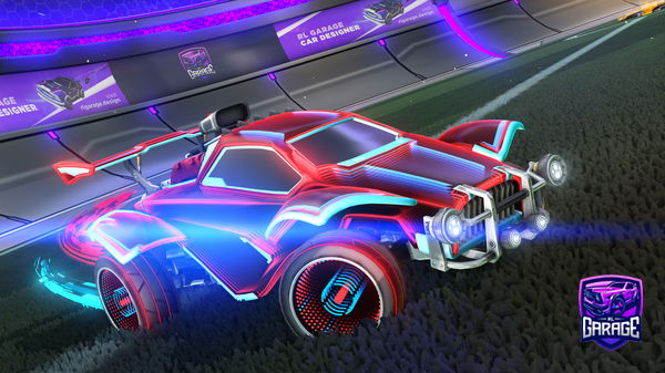 A Rocket League car design from RednaXela_NP