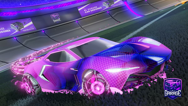 A Rocket League car design from PenguinLML