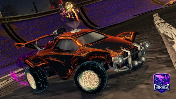 A Rocket League car design from Apparently_GOATed