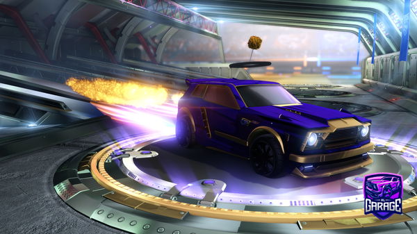 A Rocket League car design from JRT3185_on_Xbox