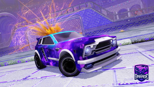 A Rocket League car design from spacebobmcy