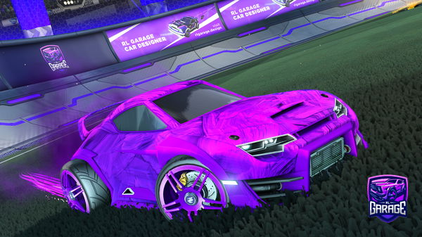 A Rocket League car design from Sleepless8