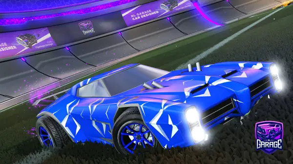 A Rocket League car design from JackieKy2