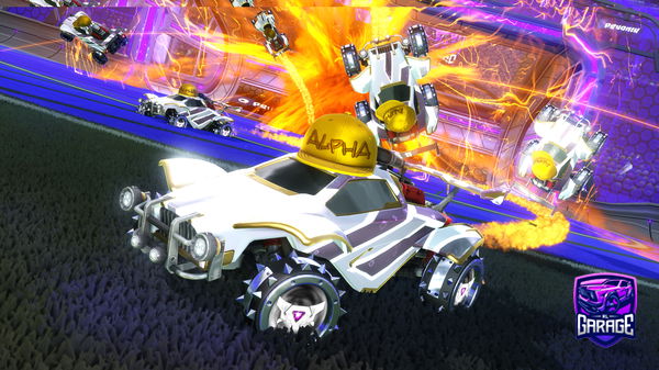 A Rocket League car design from LEBLONZIMRJ