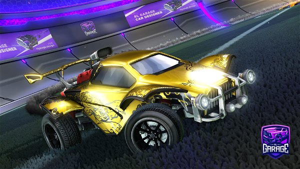 A Rocket League car design from MadHandles18