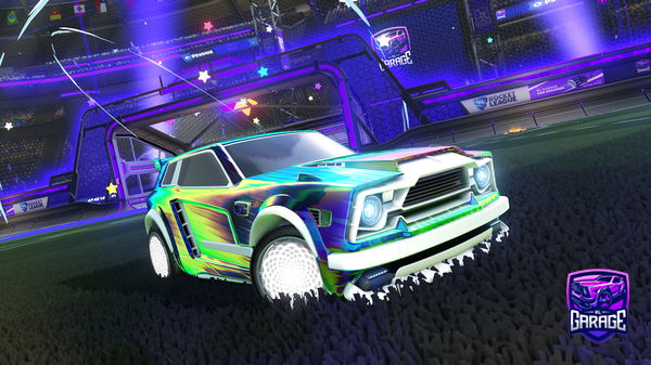 A Rocket League car design from Siqcatz
