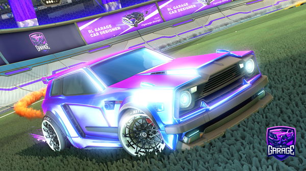 A Rocket League car design from midovx
