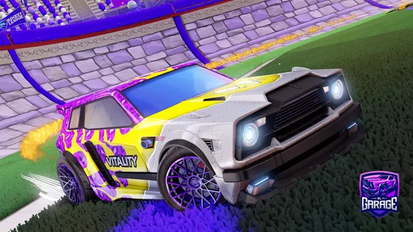 A Rocket League car design from rafaellxx06