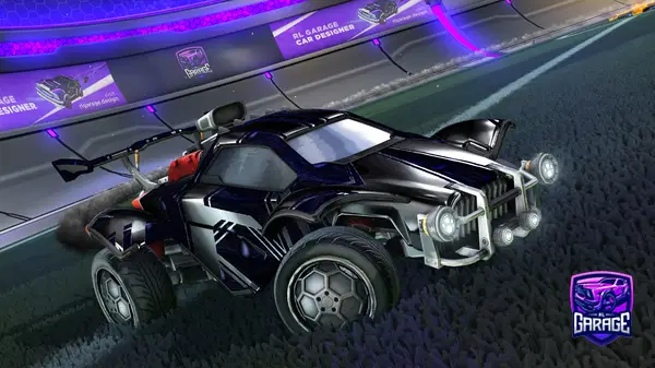 A Rocket League car design from Kartka123