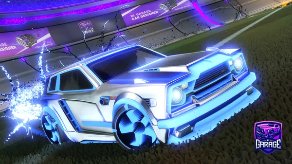 A Rocket League car design from WildGrayWolf