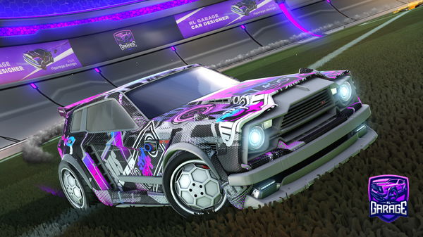 A Rocket League car design from z_rex11