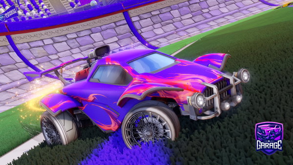 A Rocket League car design from Spowkz