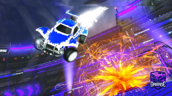 A Rocket League car design from qcwarrior