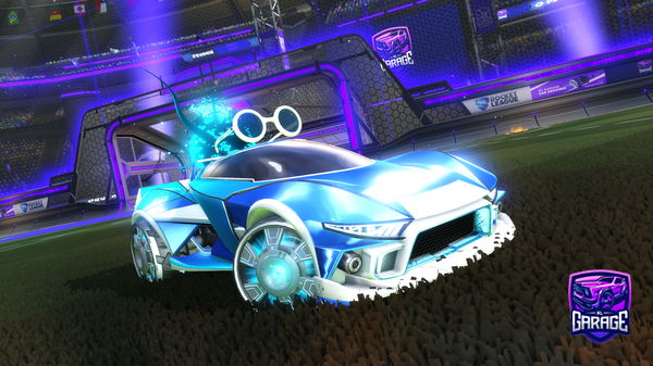 A Rocket League car design from Dinnerbone_69