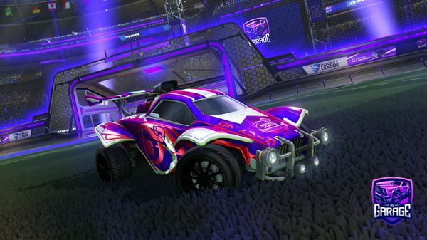 A Rocket League car design from Skedkniv