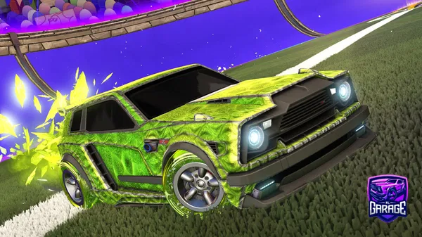 A Rocket League car design from T-Crafter