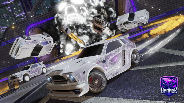 A Rocket League car design from Cryptic-front1