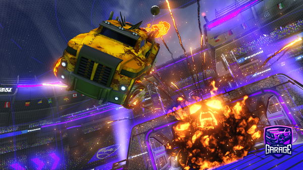 A Rocket League car design from SupremeILL