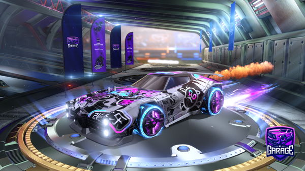 A Rocket League car design from Toiron