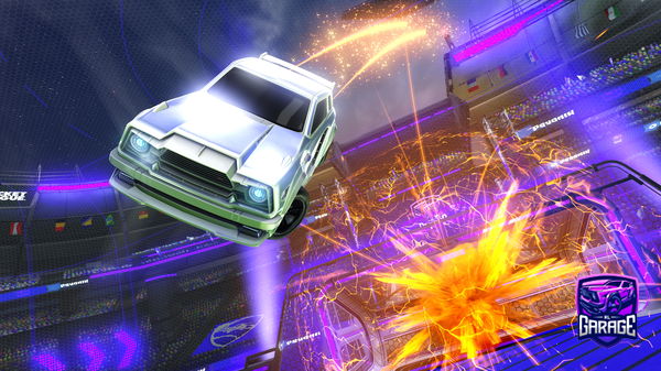 A Rocket League car design from isuckatrlol