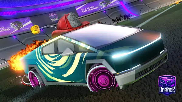 A Rocket League car design from marri