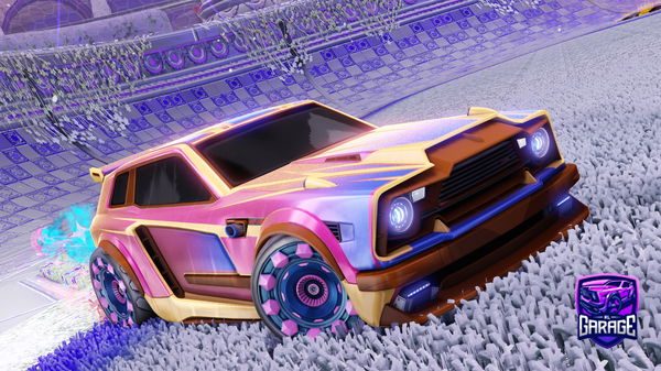 A Rocket League car design from abspielen