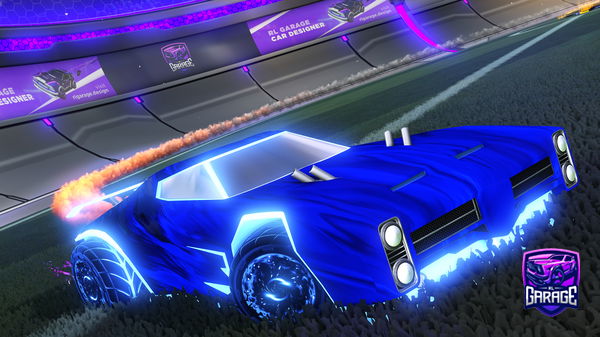 A Rocket League car design from strykerredbull11