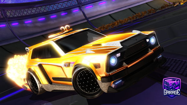 A Rocket League car design from Goudou
