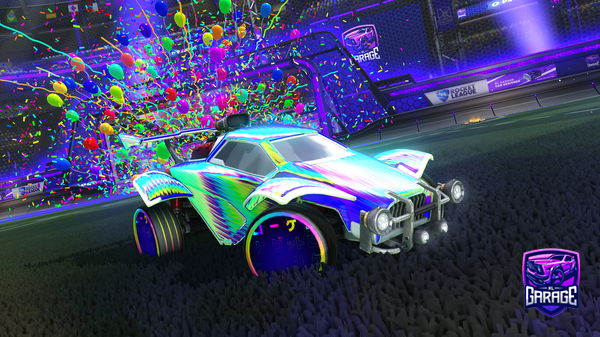 A Rocket League car design from DesignsByPanda