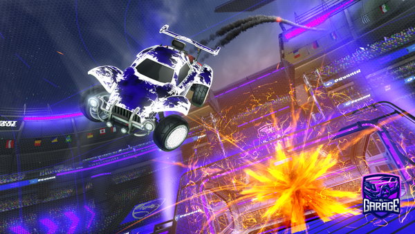 A Rocket League car design from Lewandowski8264