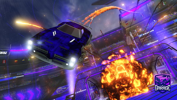 A Rocket League car design from Pimitolo1