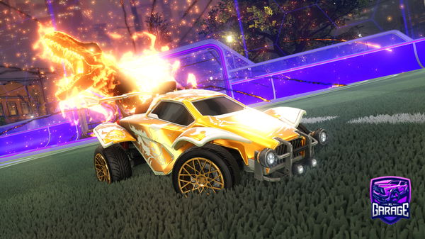 A Rocket League car design from FishandChips