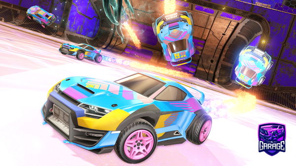 A Rocket League car design from JedRogers