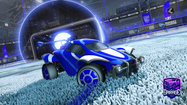 A Rocket League car design from Binariusxx