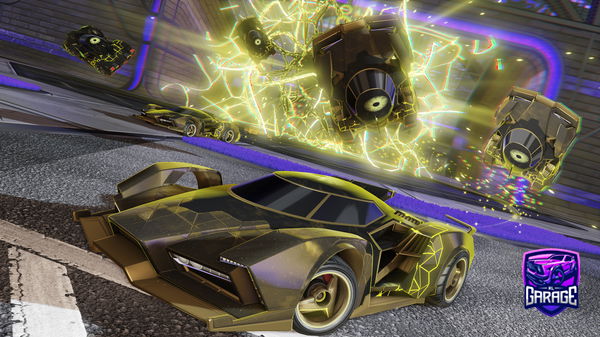 A Rocket League car design from MrRogers143