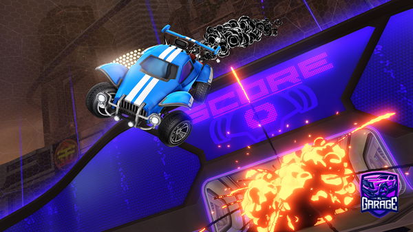 A Rocket League car design from JMosaiXs