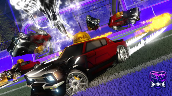 A Rocket League car design from Geo_Mad_TV