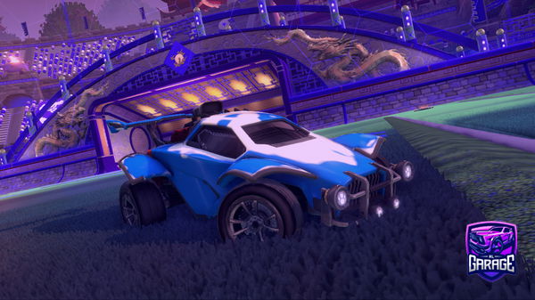 A Rocket League car design from shesnot