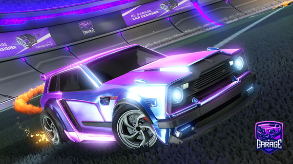 A Rocket League car design from Eclipse8722