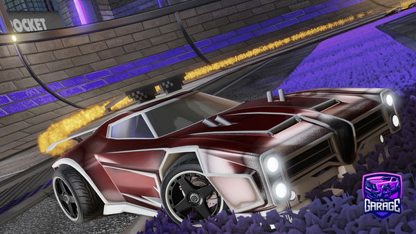 A Rocket League car design from DBuckets