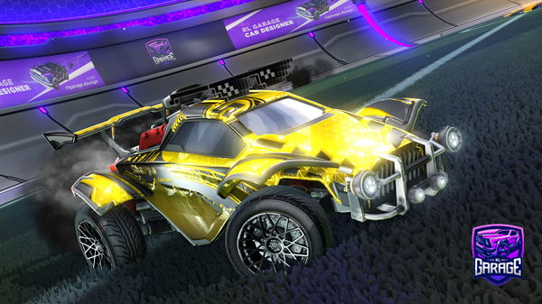 A Rocket League car design from JDMSakura