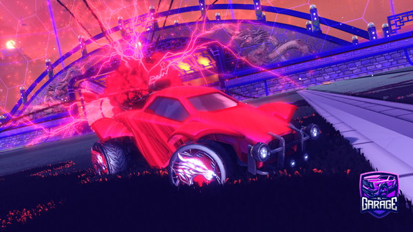 A Rocket League car design from DP0bl3t3