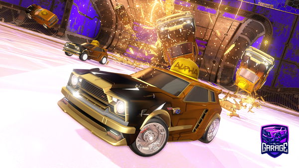 A Rocket League car design from baraakaser