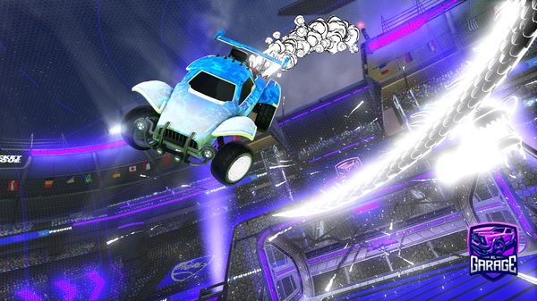 A Rocket League car design from Partypoper123