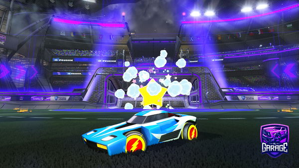 A Rocket League car design from fbj009