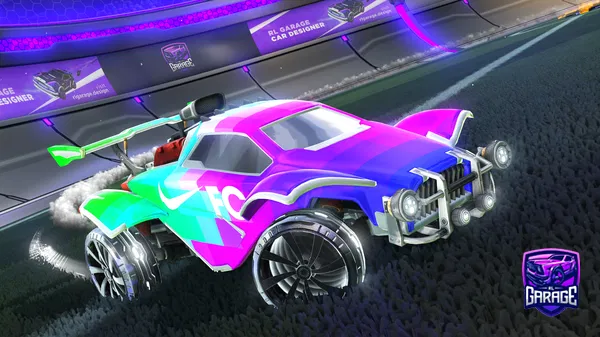 A Rocket League car design from charliejones2014