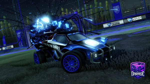 A Rocket League car design from GreenVDogFan